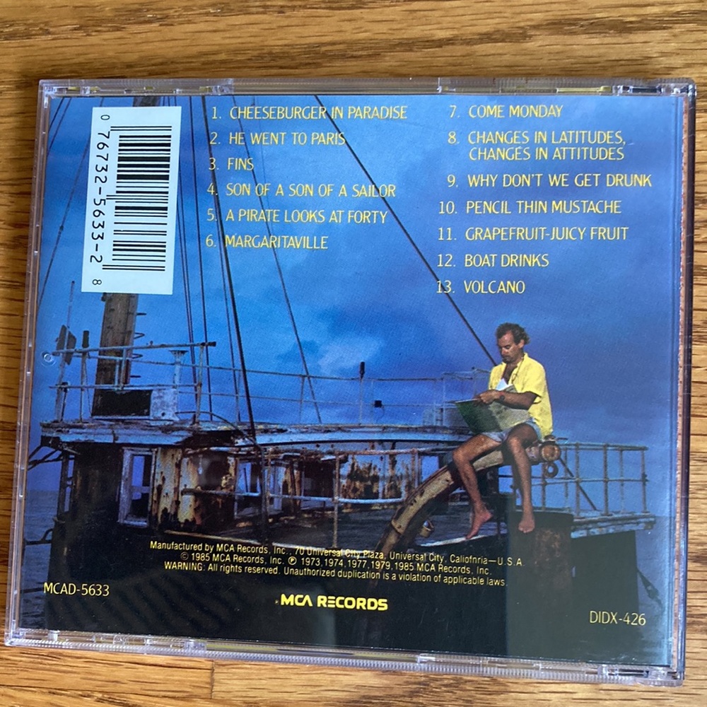 Jimmy Buffett CD - Picture 2 of 3